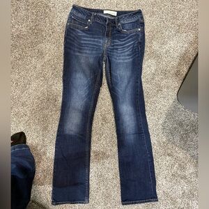 Maurices Indigo and Light Blue Denim Jeans